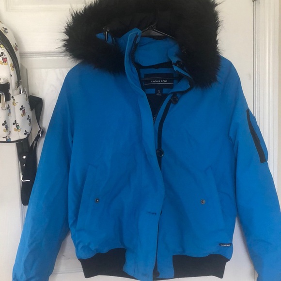 Lands End winter bomber jacket -Small - Picture 1 of 3